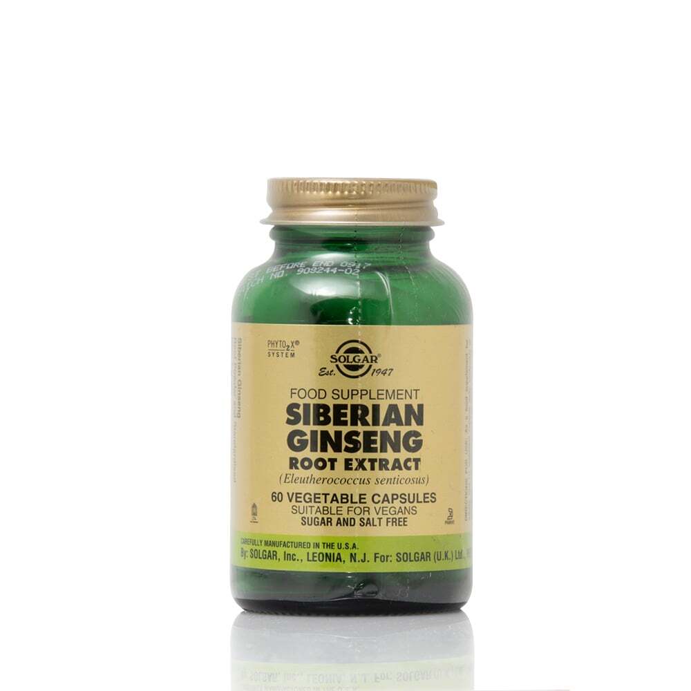 SOLGAR - Siberian Ginseng Root Extract - 60caps