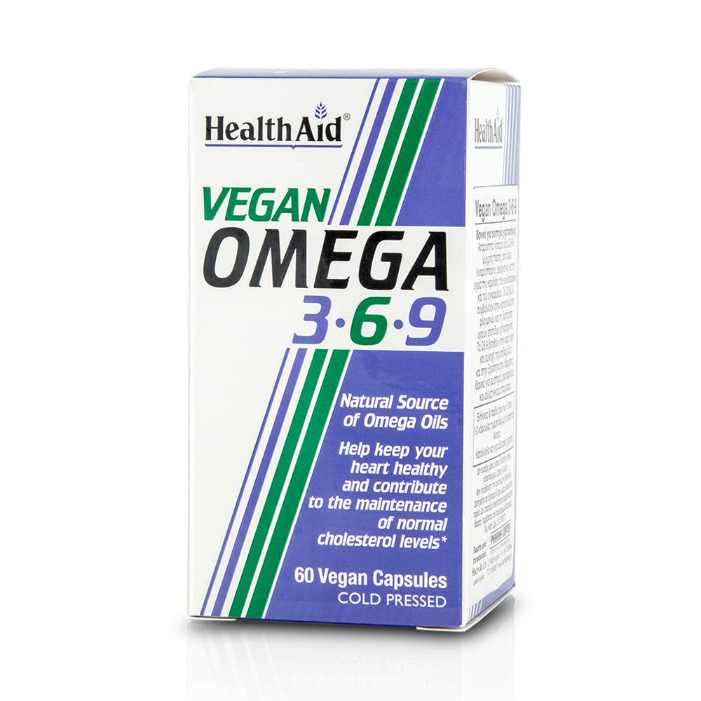HEALT AID -VEGAN Omega 3-6-9 - 60 caps