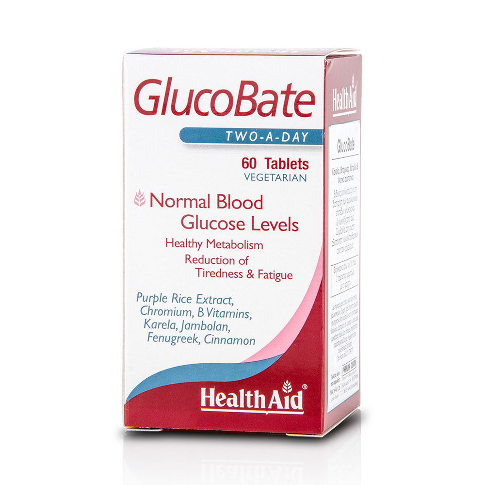 HEALTH AID - GlucoBate - 60 tabs