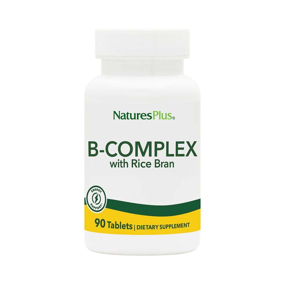 NATURES PLUS - B-Complex with Rice Bran - 90tabs