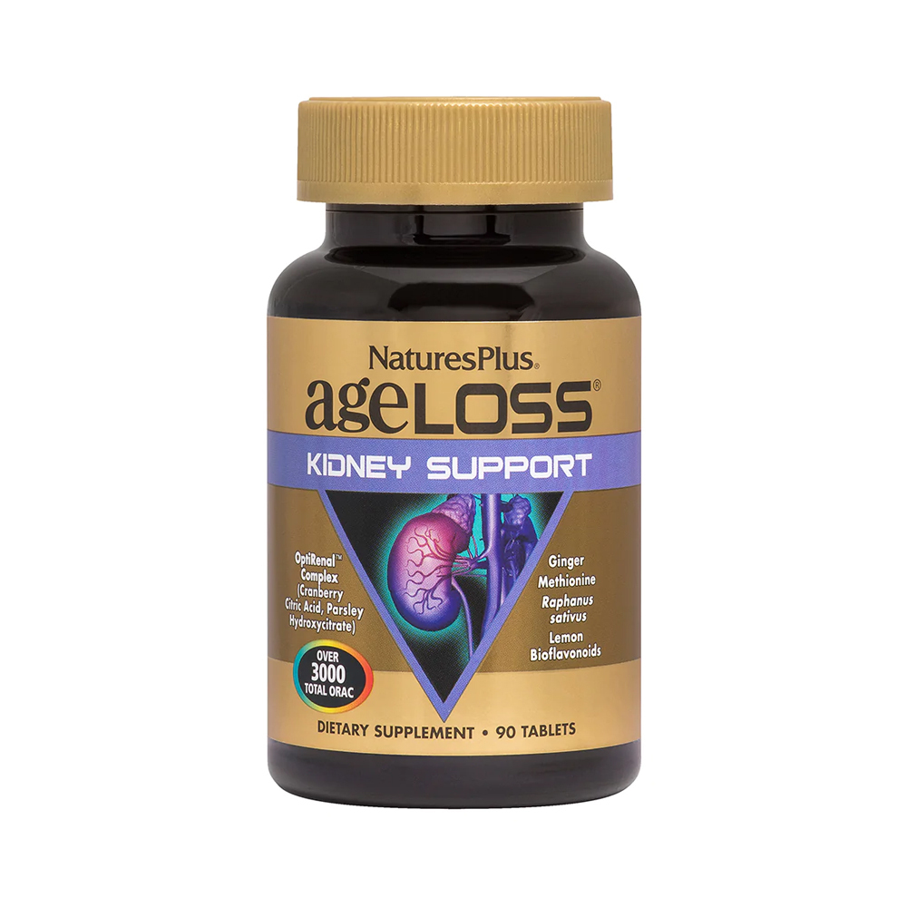 NATURES PLUS - AGELOSS Kidney Support - 90tabs