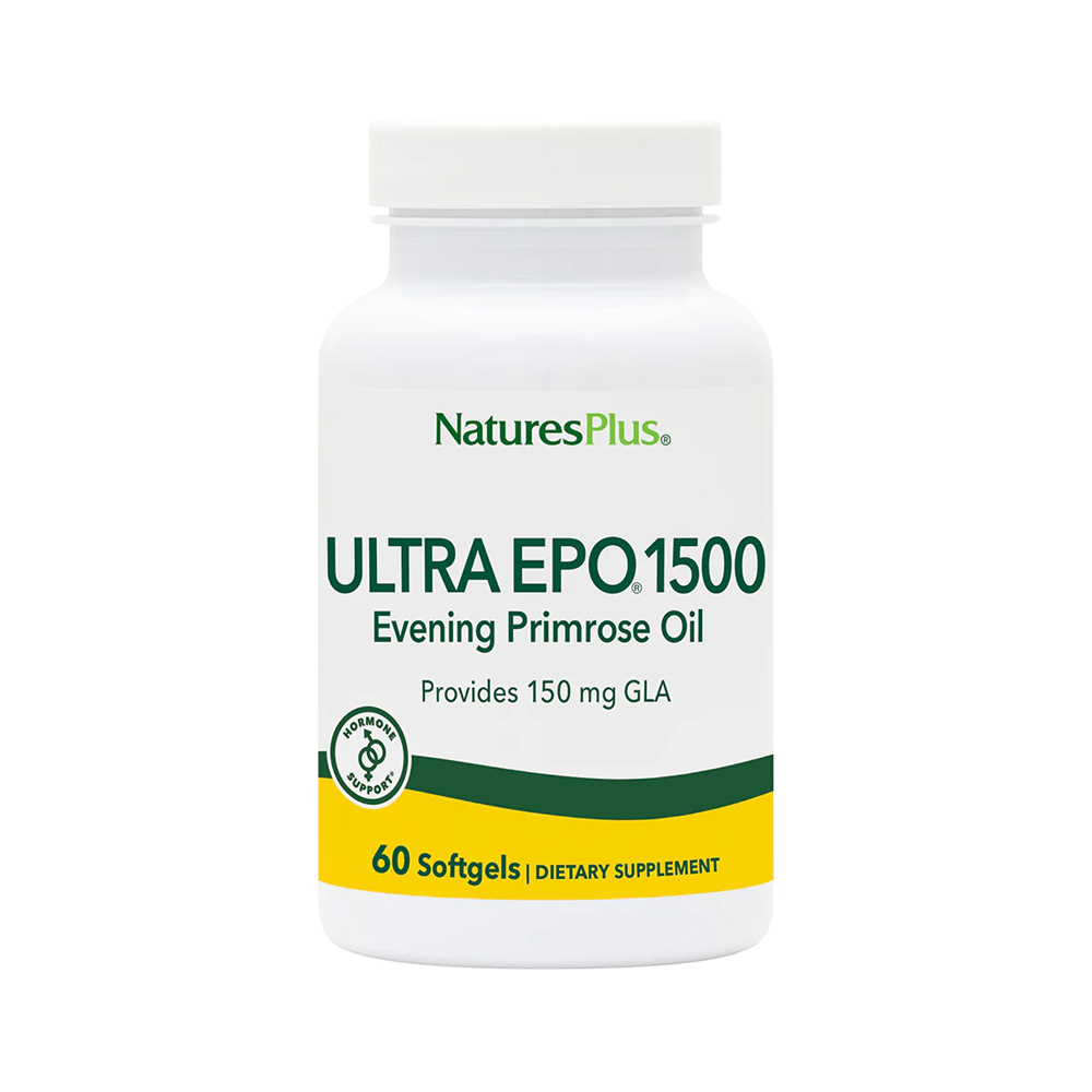 NATURES PLUS - ULTRA EPO 1500mg (Evening Primrose Oil) - 60softgels