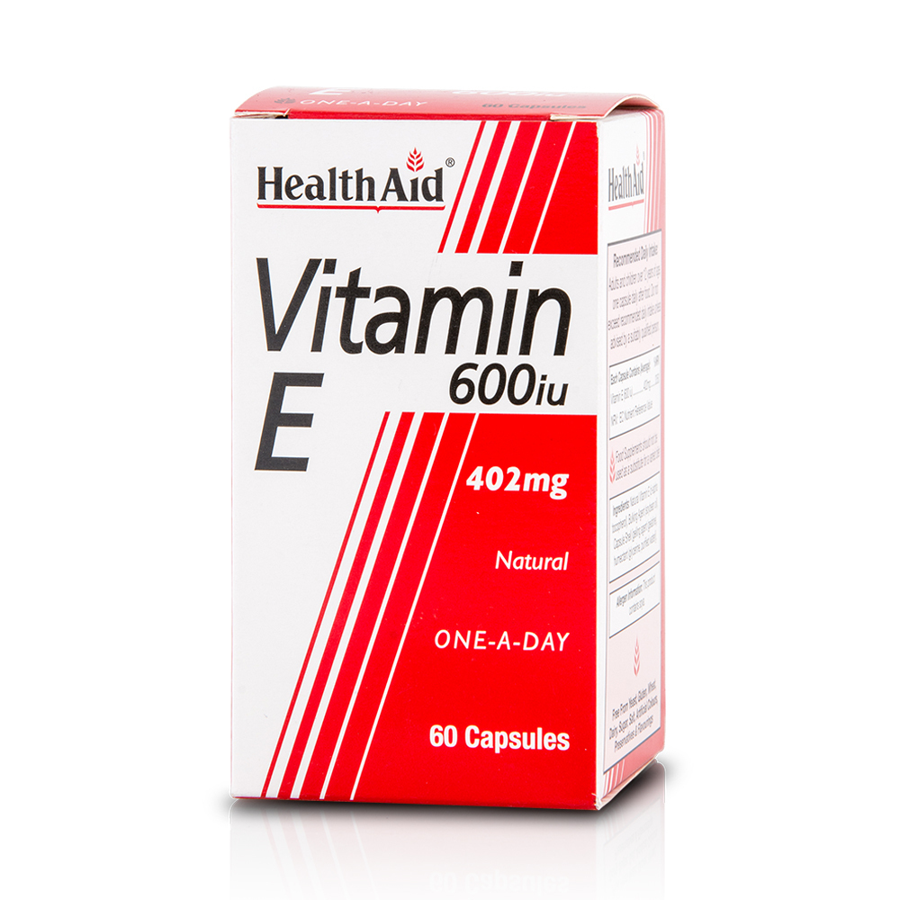 HEALTH AID - Vitamin E 600iu - 60caps