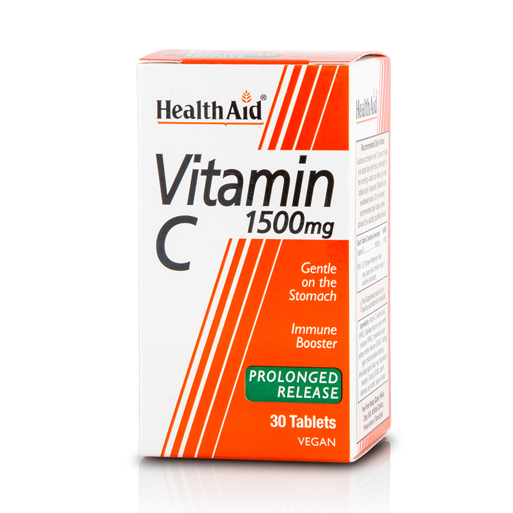 HEALTH AID - Vitamin C 1500mg - 30tabs