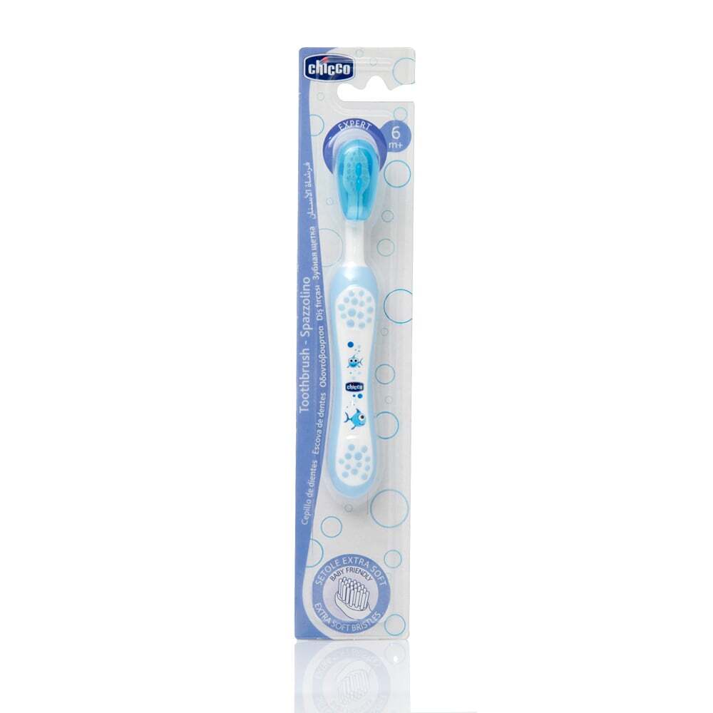 CHICCO - EXPERT Βρεφική Οδοντόβουρτσα 6m+ (Γαλάζιο)