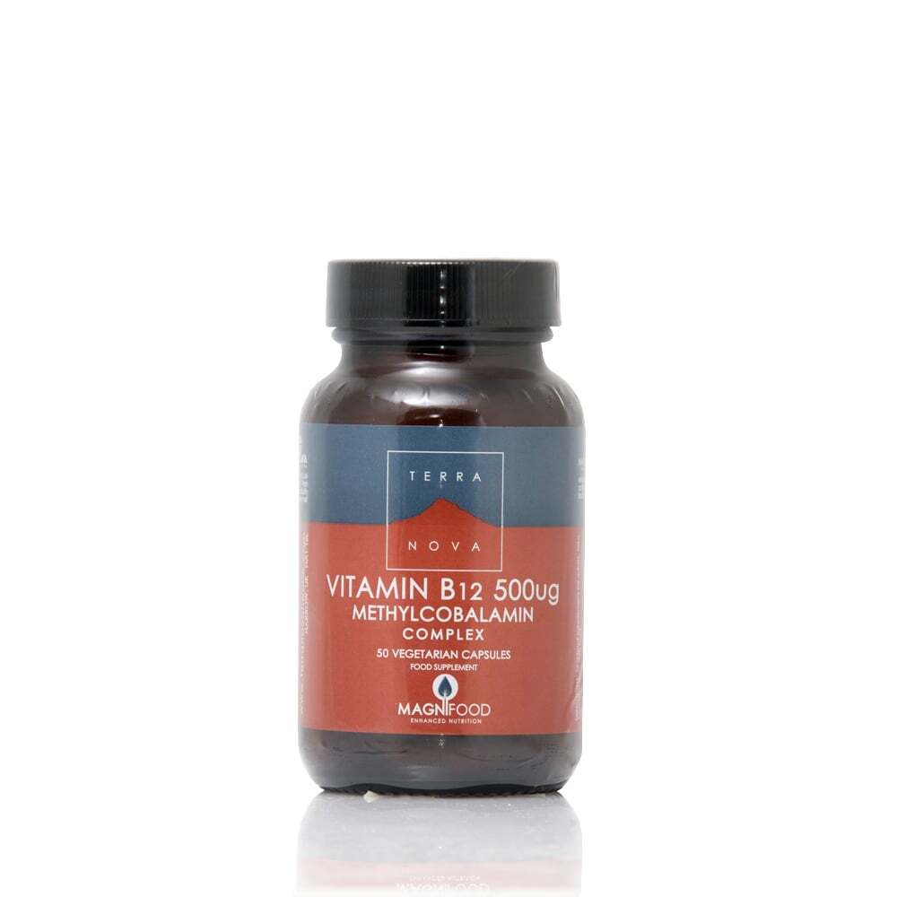 TERRANOVA - Vitamin B12 (Methylcobalamin) Complex 500μg - 50caps