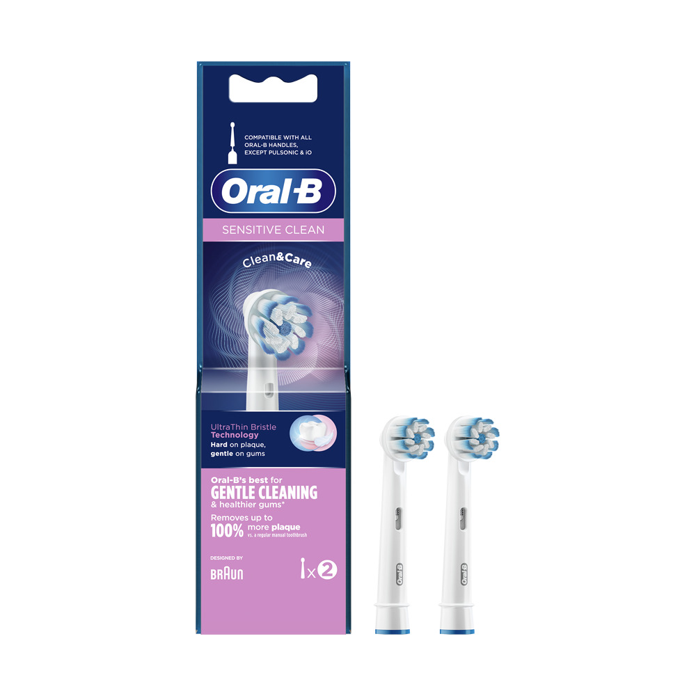 ORAL-B - SENSITIVE CLEAN Ανταλλακτικές Κεφαλές - 2τεμ.