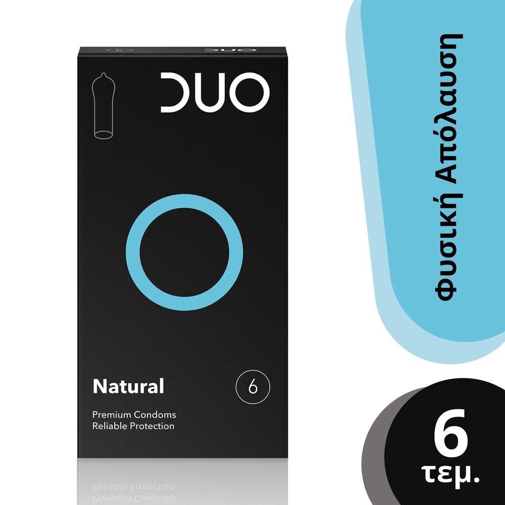 DUO - Προφυλακτικά Natural - 6pcs