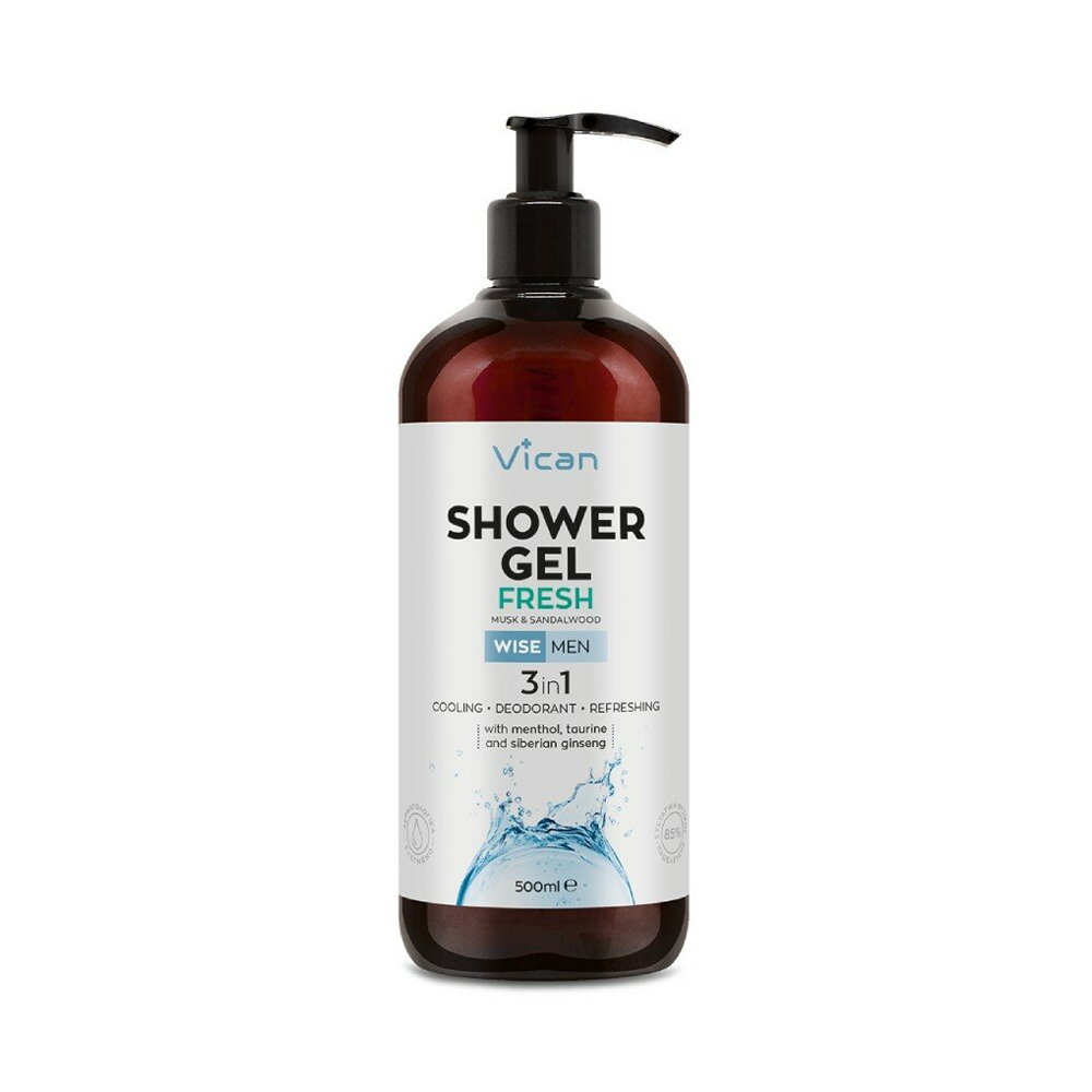 WISE MEN - Shower Gel 3in1 Fresh - 500ml