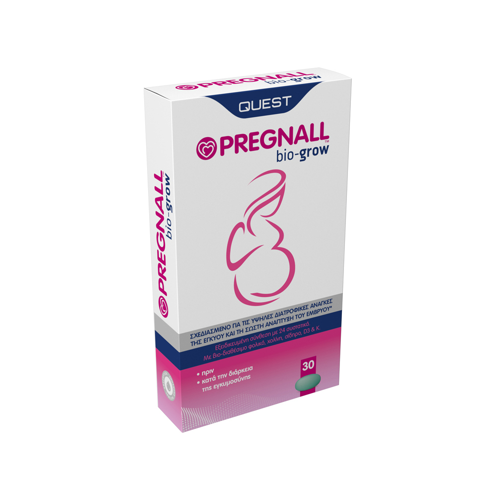 QUEST - PREGNALL Bio-Grow - 30tabs