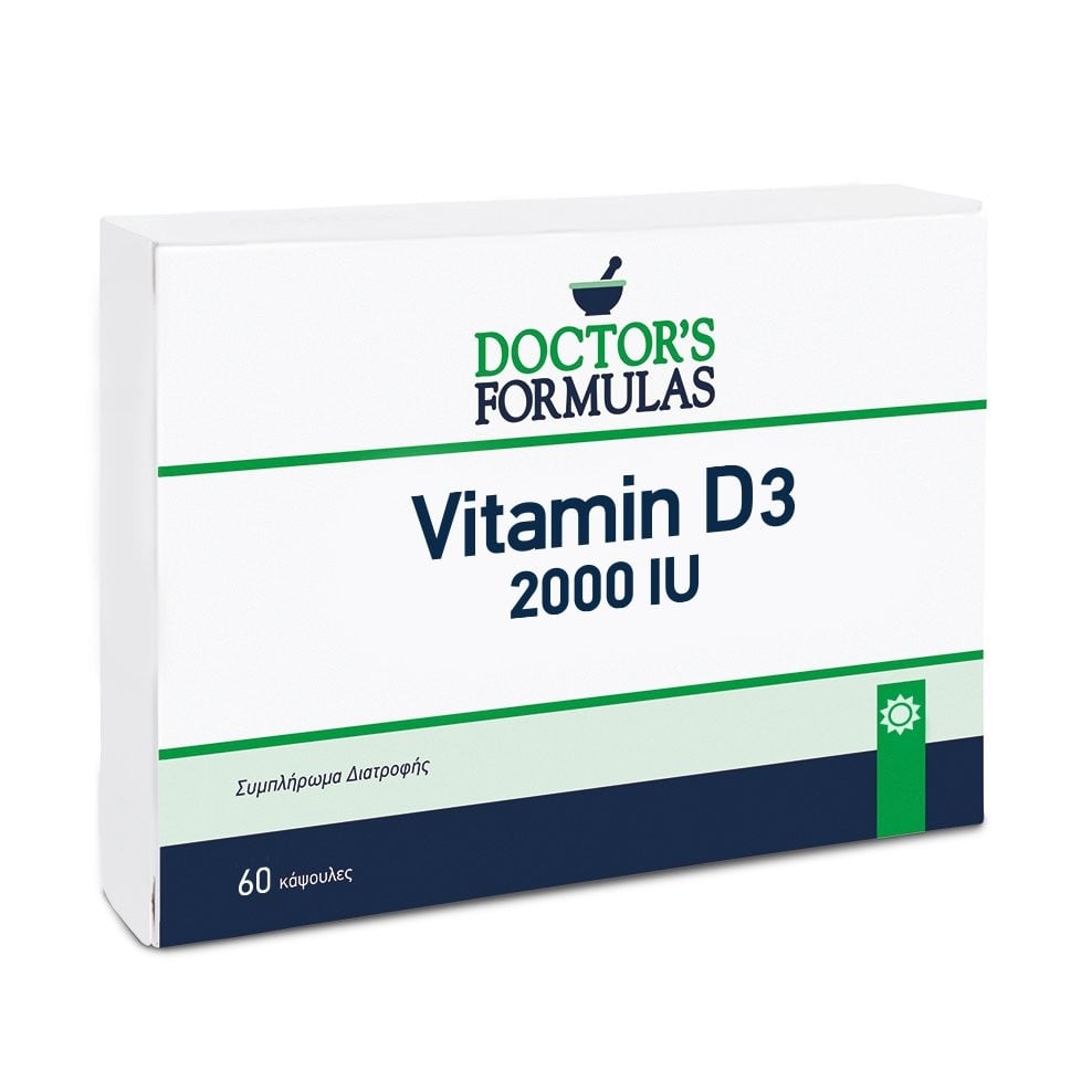 DOCTOR'S FORMULAS - PROMO PACK Vitamin C Fast Action 1000mg - 30tabs, Optimum Zinc - 30caps & ΔΩΡΟ Vitamin D3 2000IU - 60caps