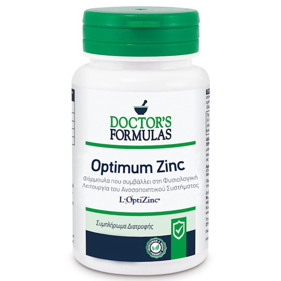 DOCTOR'S FORMULAS - PROMO PACK Vitamin C Fast Action 1000mg - 30tabs, Optimum Zinc - 30caps & ΔΩΡΟ Vitamin D3 2000IU - 60caps