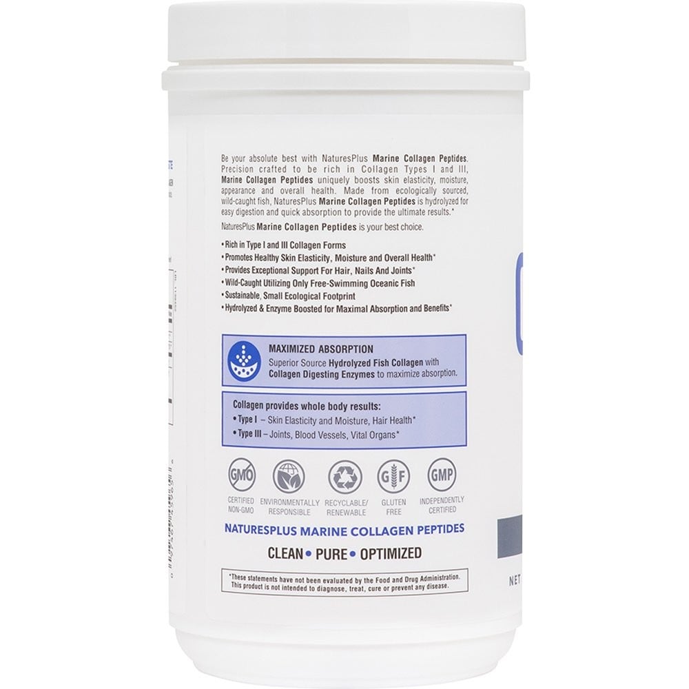 NATURE'S PLUS - Marine Collagen Peptides - 244gr