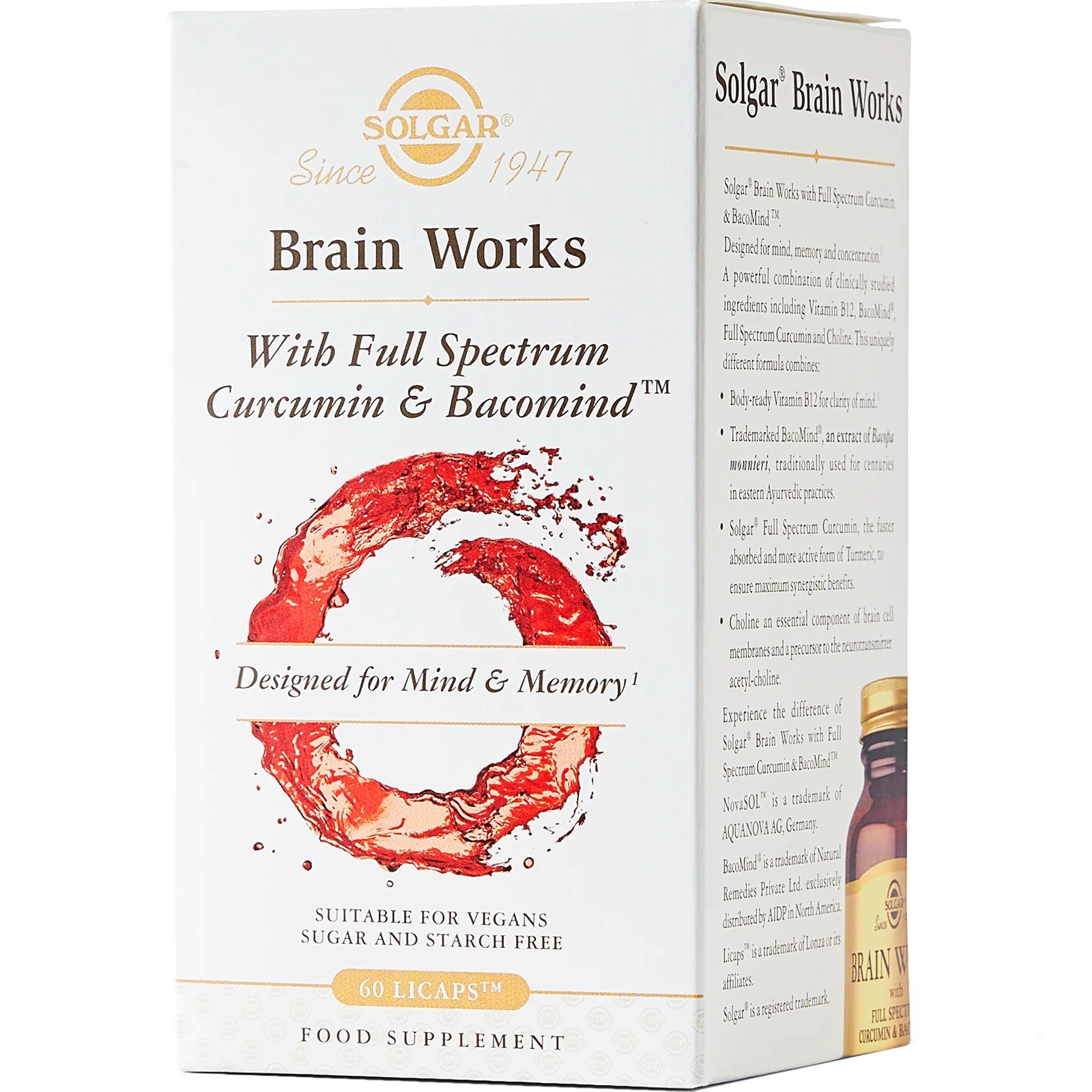 SOLGAR - Brain Works - 60caps