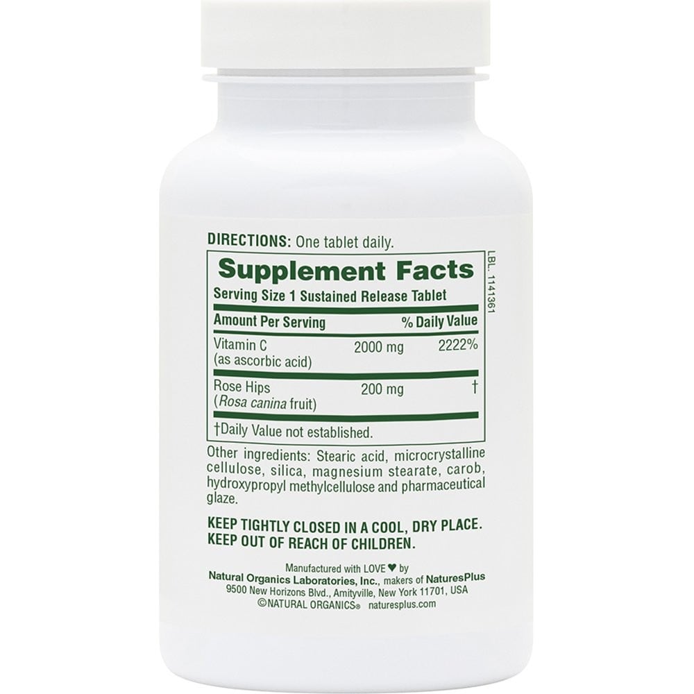 NATURES PLUS - Ultra C 2000mg - 60tabs
