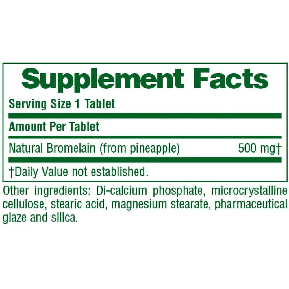 NATURES PLUS - Bromelain 500mg - 60tabs