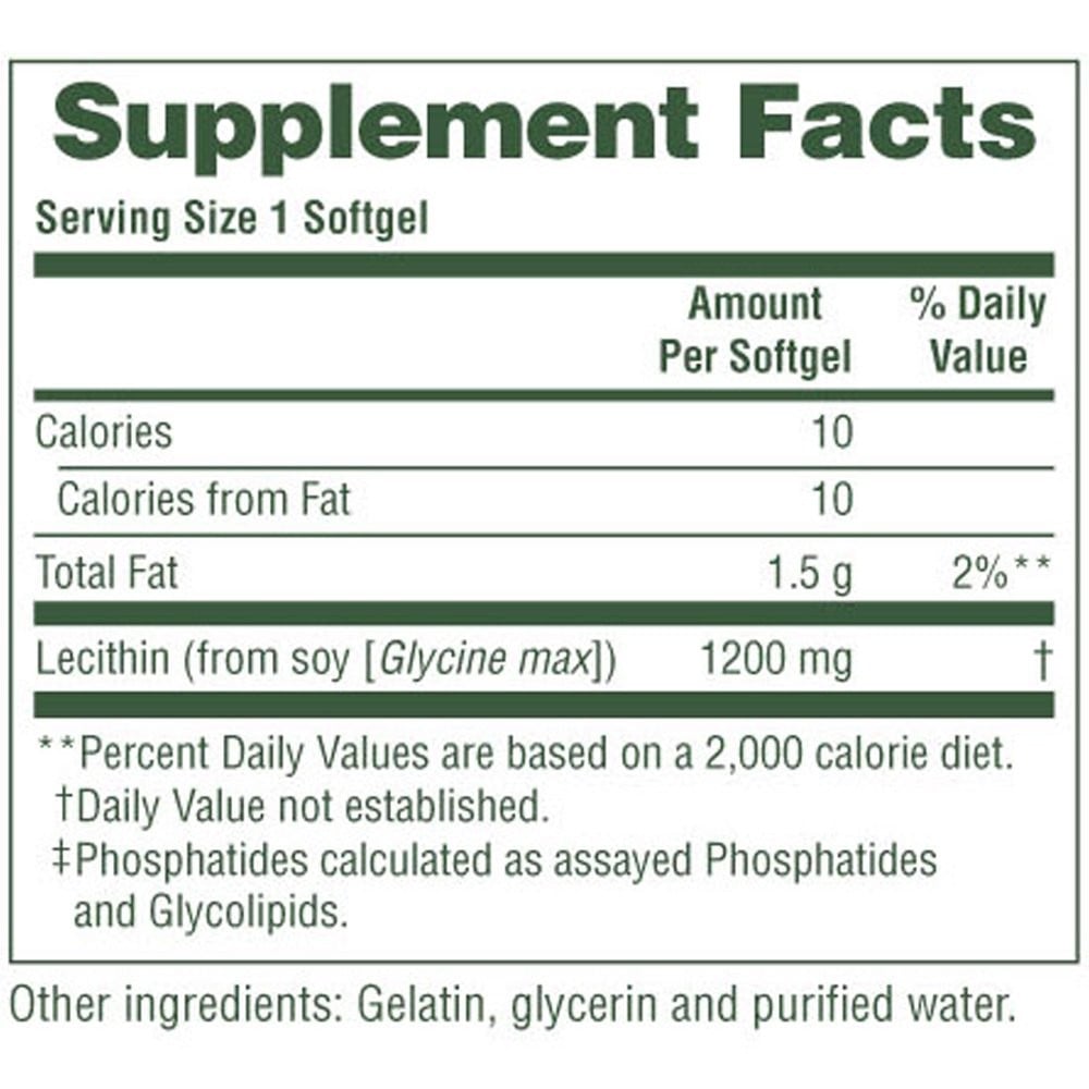 NATURES PLUS - Lecithin 1200mg - 90softgels