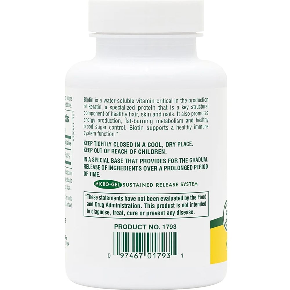 NATURES PLUS - Biotin 10mg - 90tabs