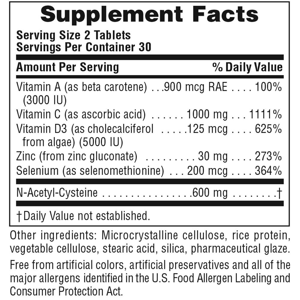 NATURES PLUS - IMMUNE Boost - 60tabs