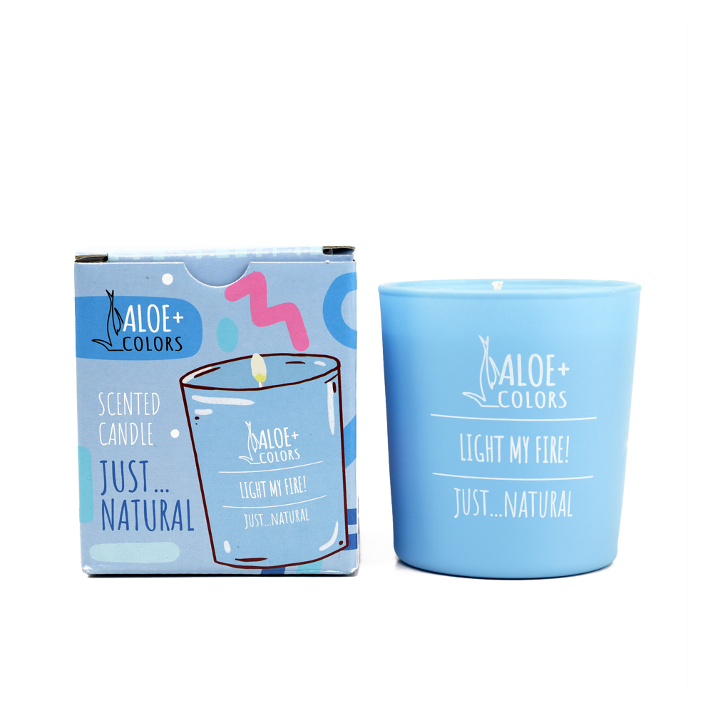 ALOE COLORS - JUST NATURAL Scented Candle