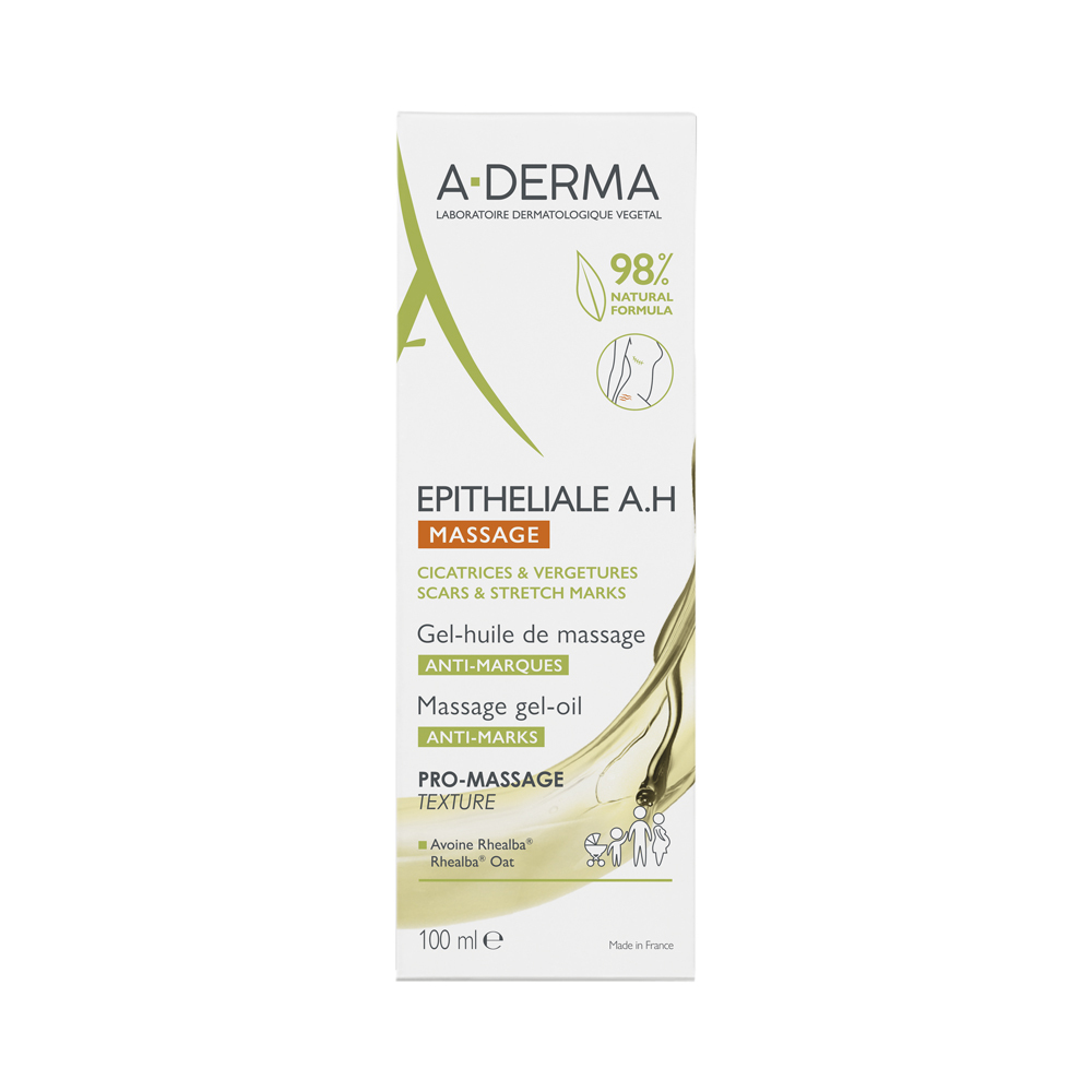 A-DERMA - EPITHELIALE A.H. Massage Gel-Huile - 100ml
