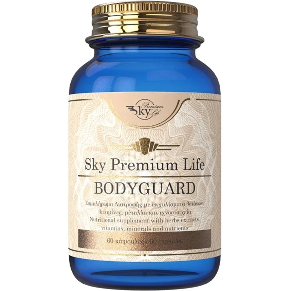 SKY PREMIUM LIFE - PROMO PACK Bodyguard - 60caps ΜΕ ΔΩΡΟ Vitamin C 500mg - 60tabs