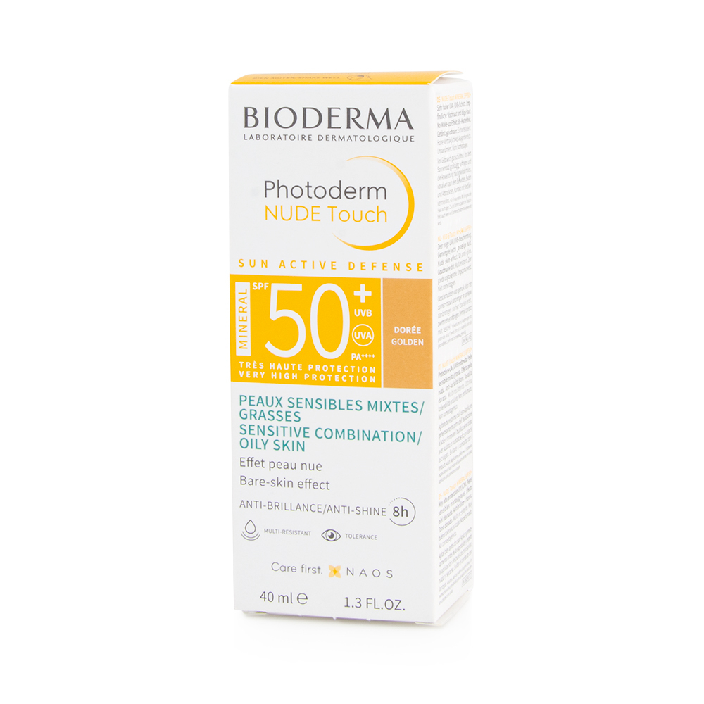 BIODERMA - PHOTODERM Nude Touch Mineral SPF50+ (Doree) - 40ml