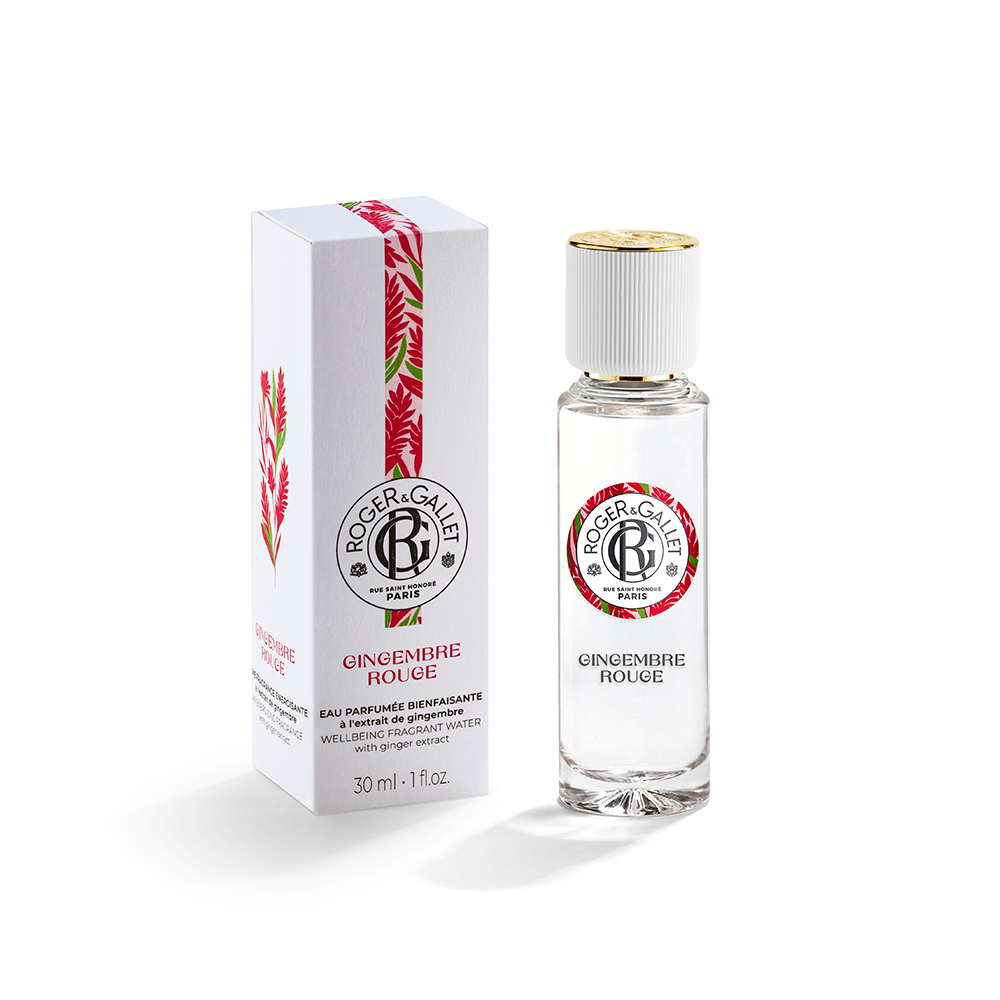 ROGER & GALLET - GINGEMBRE ROUGE Eau Parfumee Bienfaisante - 30ml