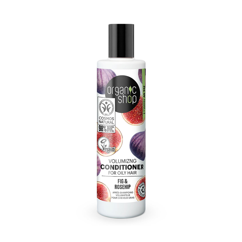 NATURA SIBERICA - ORGANIC SHOP Volumizing Conditioner for Oily Hair Fig & Rosehip - 280ml