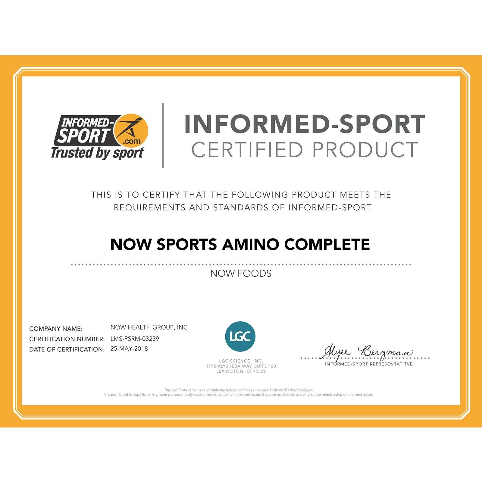 NOW - SPORTS Amino Complete - 360caps