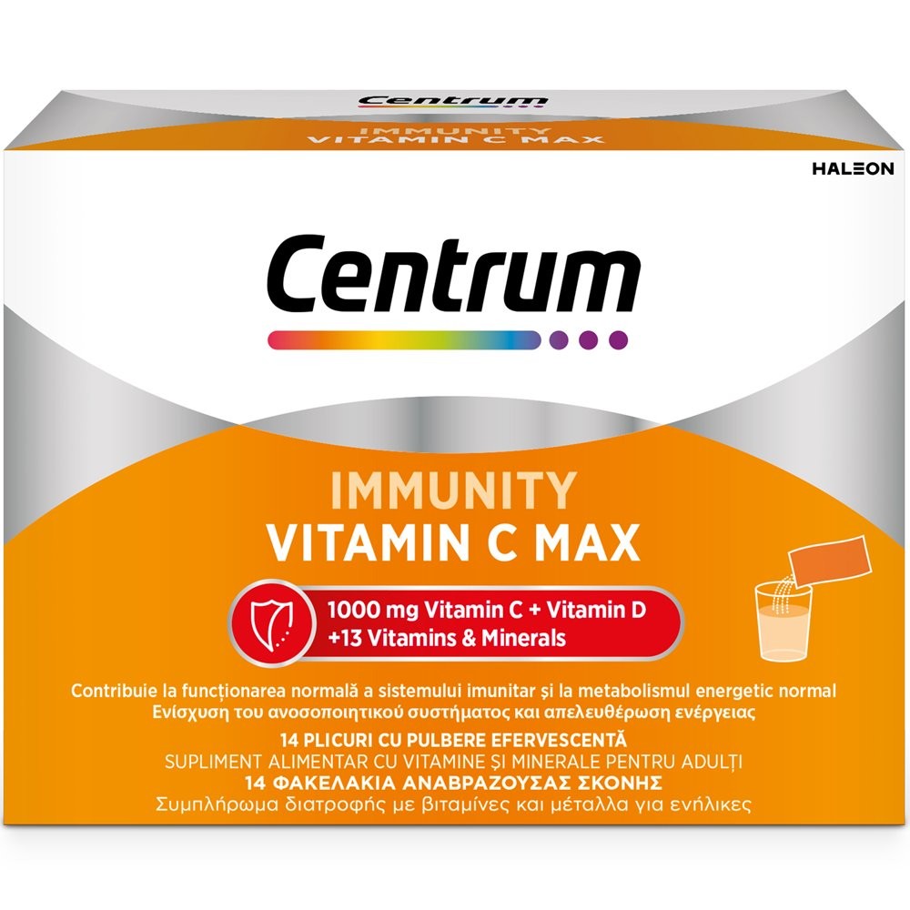 CENTRUM - IMMUNITY Vitamin C Max - 14sach.