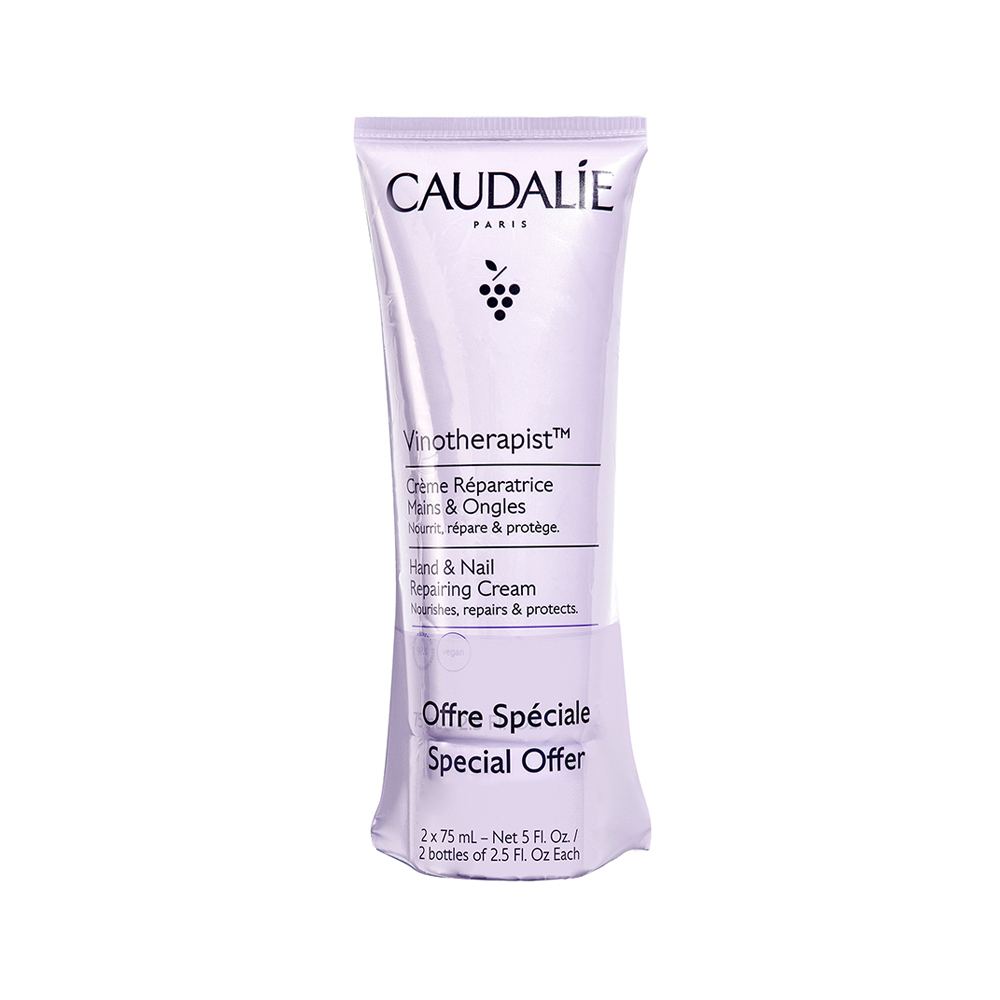 CAUDALIE - PROMO PACK 2 ΤΕΜΑΧΙΑ VINOTHERAPIST Creme Reparatrice Mains & Ongles - 75ml