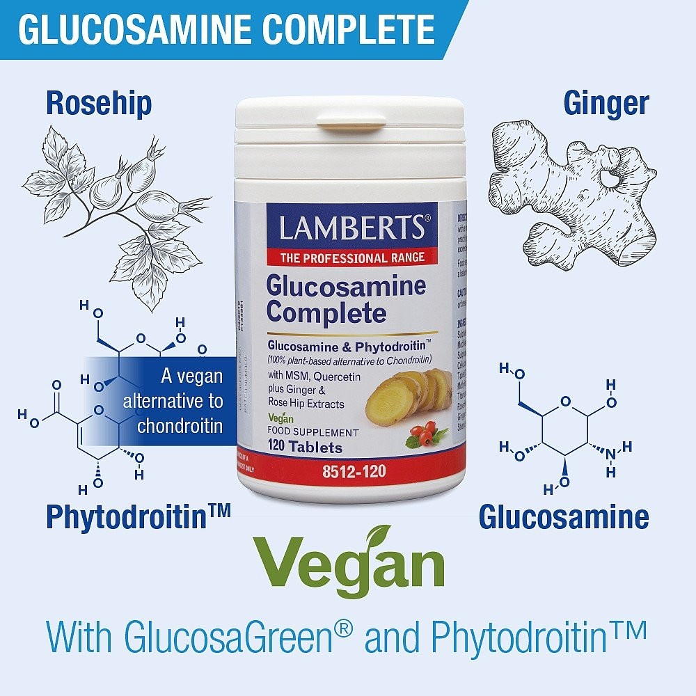 LAMBERTS - Glucosamine Complete Vegan - 120tabs