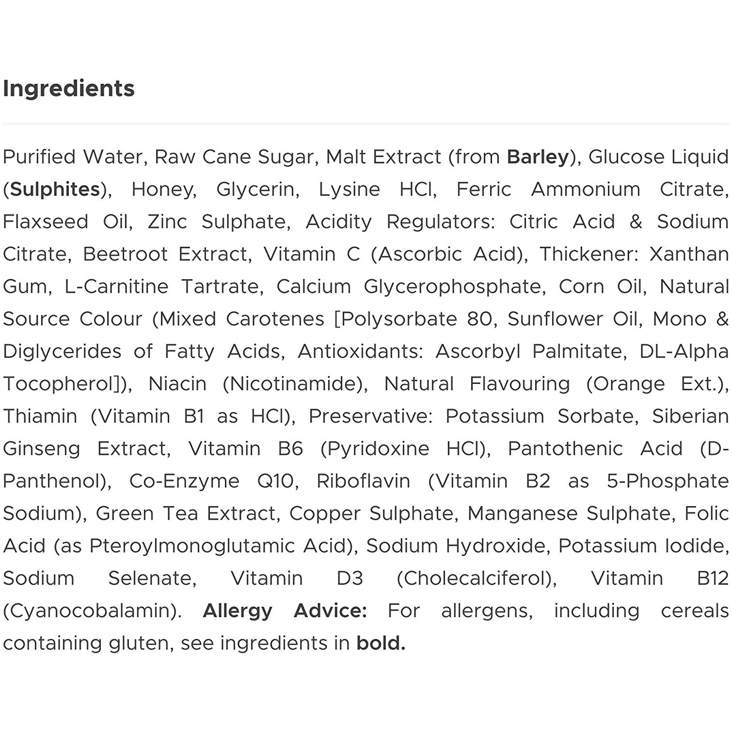 VITABIOTICS - FEROGLOBIN Liquid Plus - 200ml