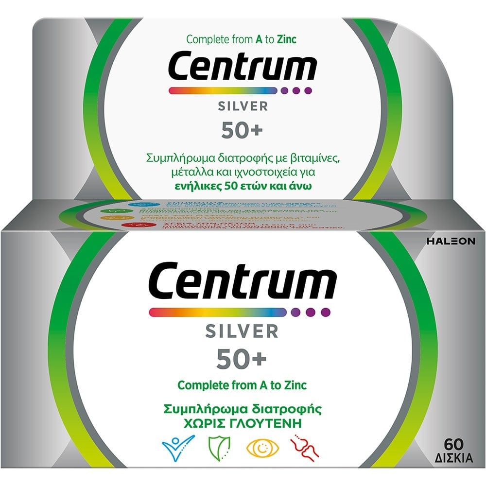 CENTRUM - SILVER 50+ - 60tabs