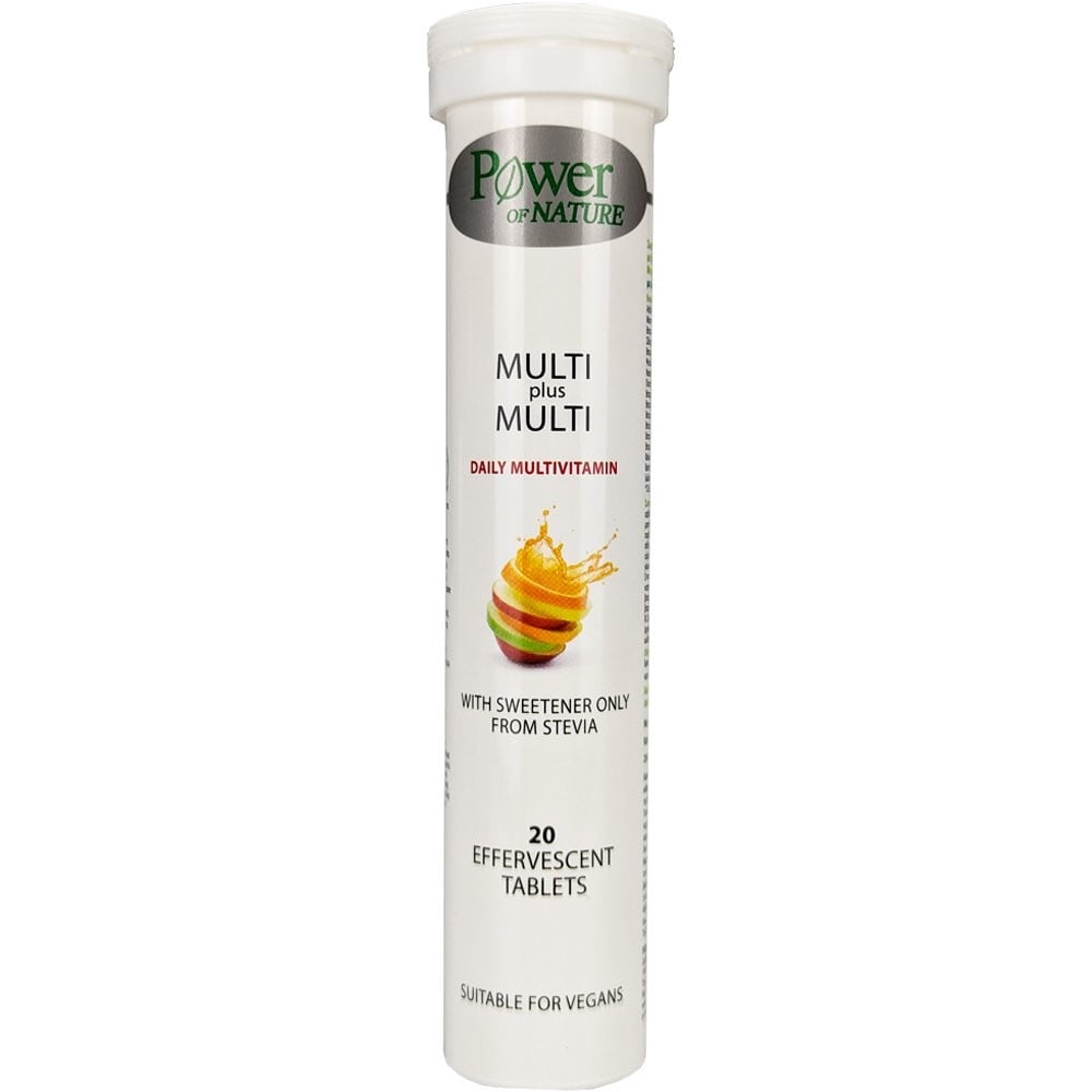 POWER HEALTH - PROMO PACK Multi+Multi με Στέβια - 20eff.tabs ΜΕ ΔΩΡΟ Vitamin C 500mg - 20eff.tabs