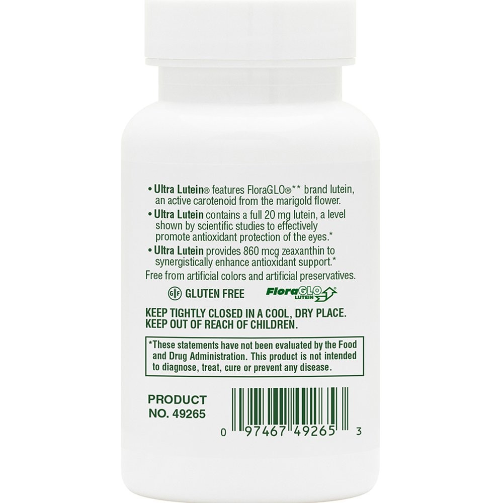 NATURES PLUS - Ultra Lutein 20mg - 60softgels