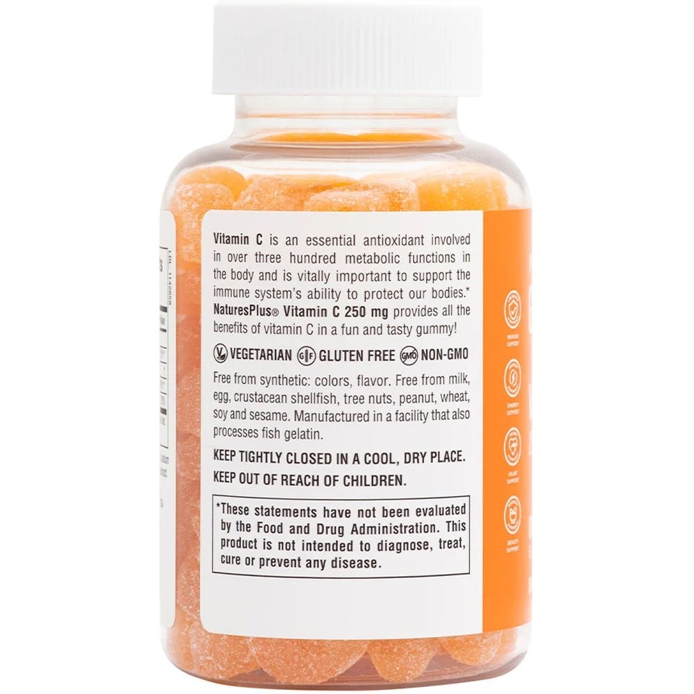 NATURES PLUS - Vitamin C 250mg - 75gummies