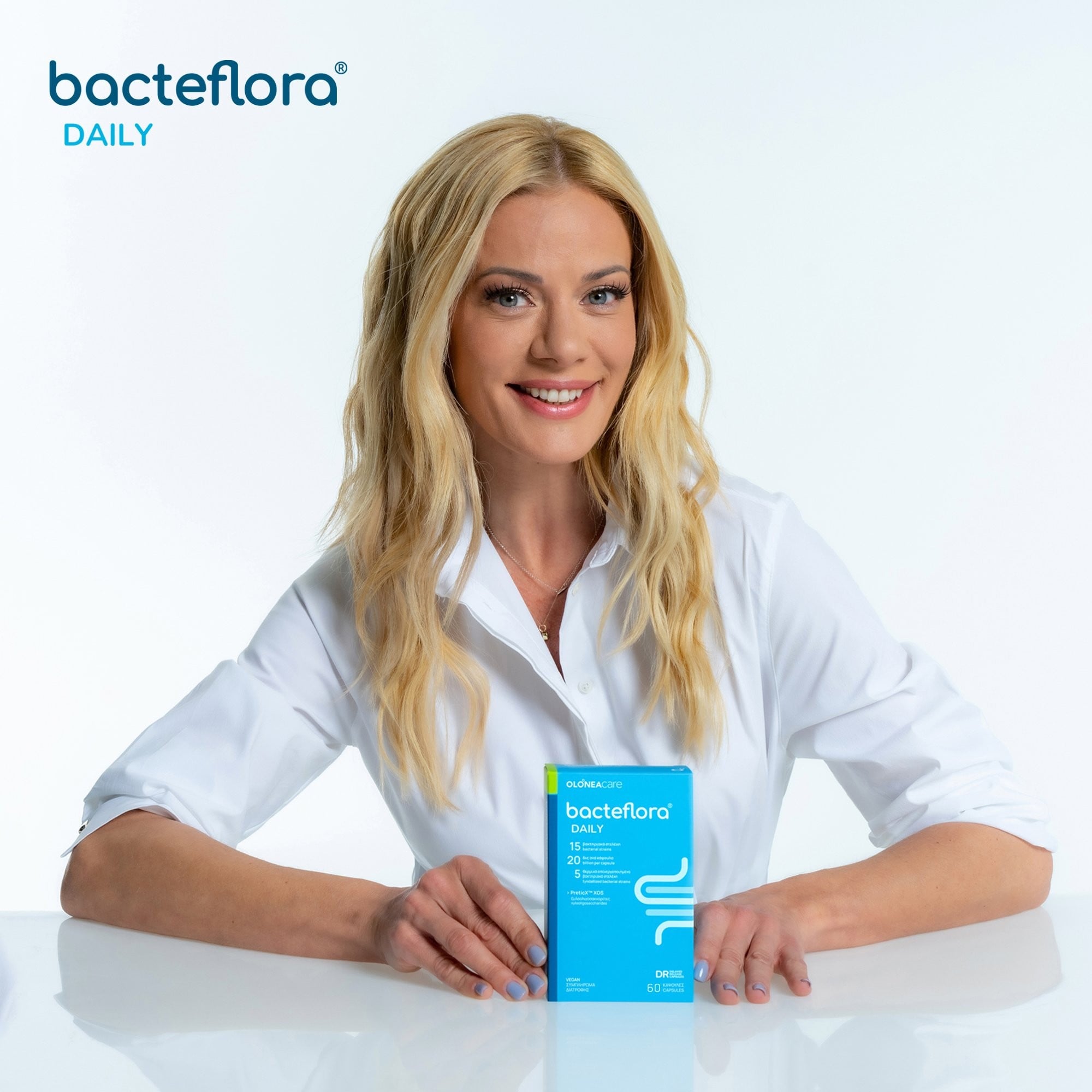 OLONEA - BACTEFLORA Daily Προβιοτικά - 60caps