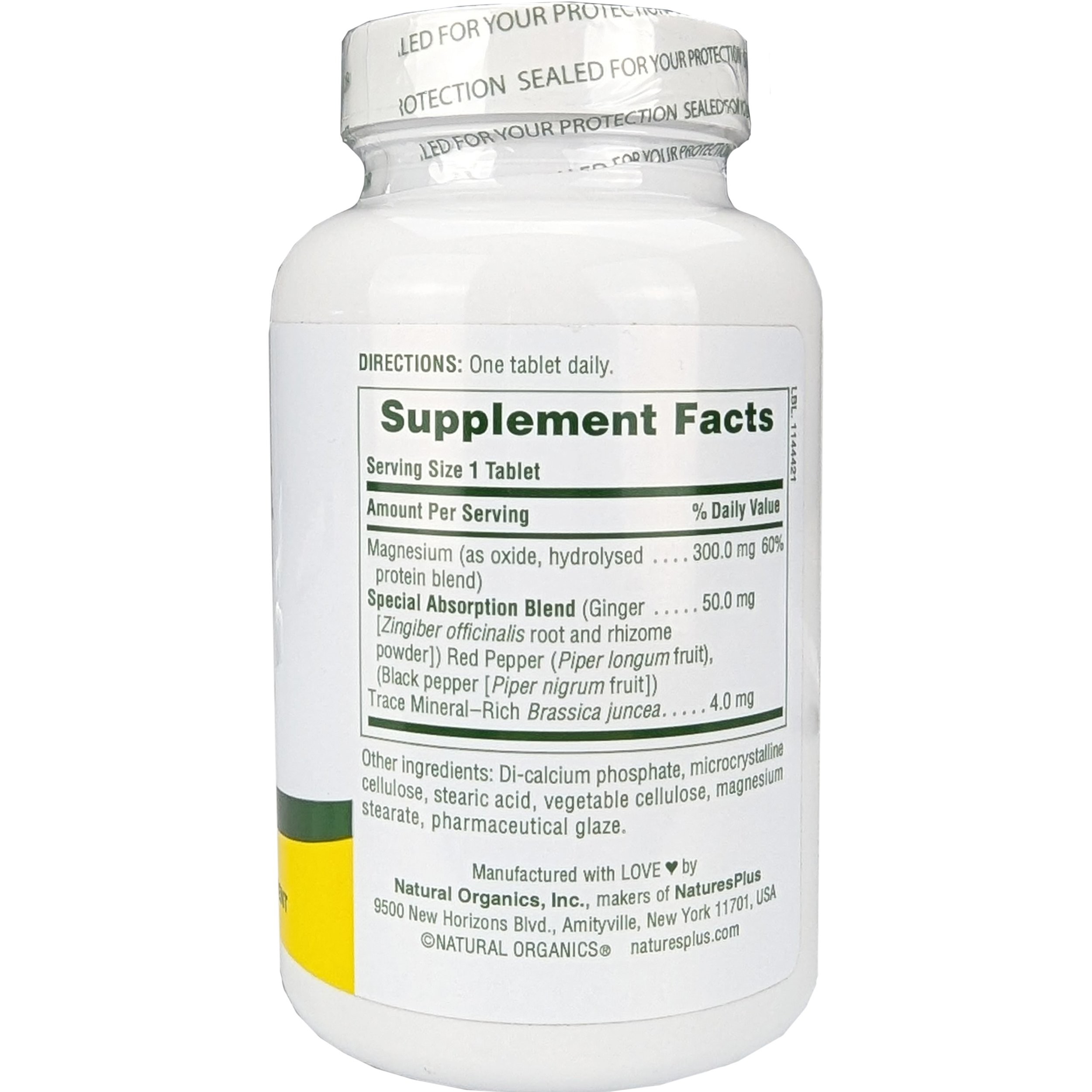 NATURES PLUS - Dyno-Mins Magnesium 300mg - 90tabs