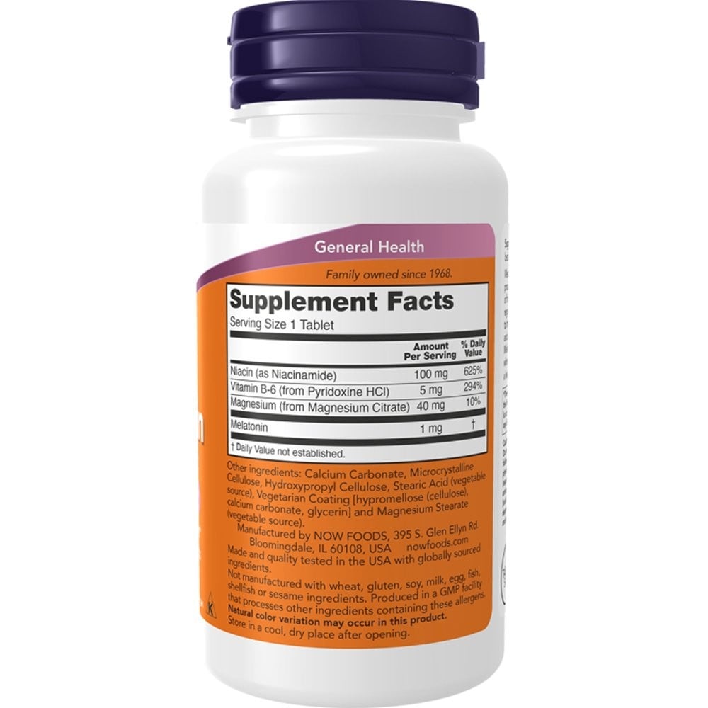 NOW - Melatonin Complex 1mg - 100tabs