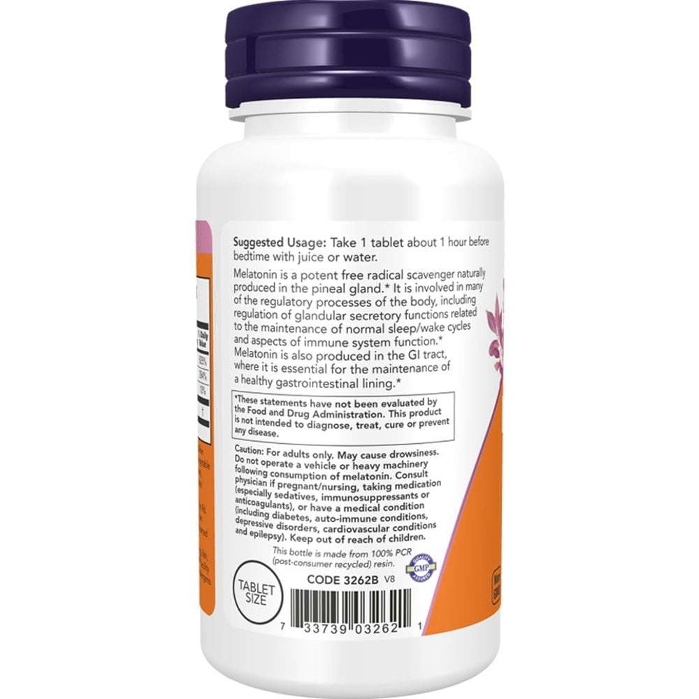 NOW - Melatonin Complex 1mg - 100tabs