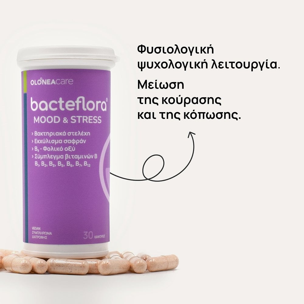 OLONEA - BACTEFLORA Mood & Stress - 30caps
