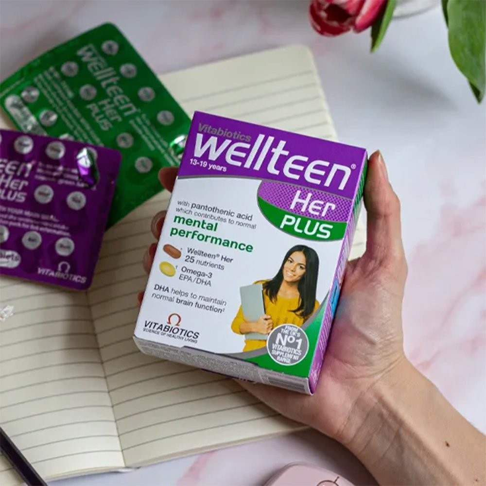 VITABIOTICS - WELLTEEN Her Plus - 28tabs+28caps