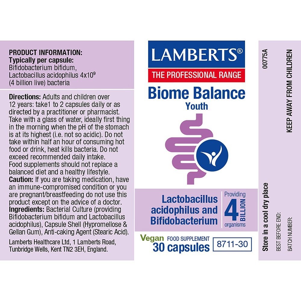 LAMBERTS - Biome Balance Youth (4billion) - 30caps