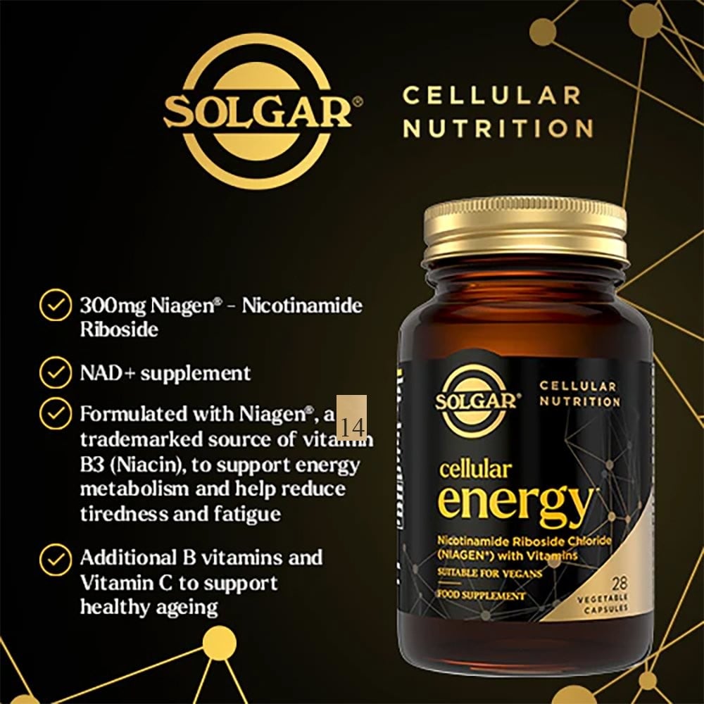 SOLGAR - Cellular Energy - 28caps