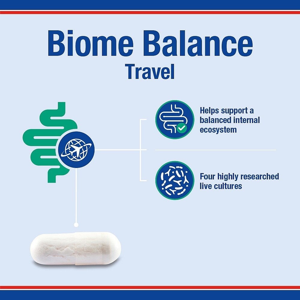 LAMBERTS - Biome Balance Travel Προβιοτικά - 30caps