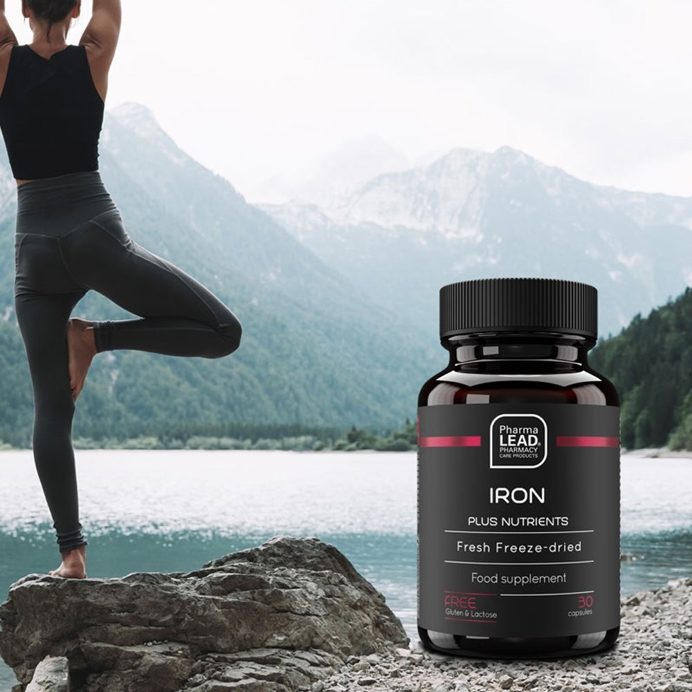 PHARMALEAD - BLACK RANGE Iron Plus Nutrients Συμπλήρωμα Σιδήρου - 30caps