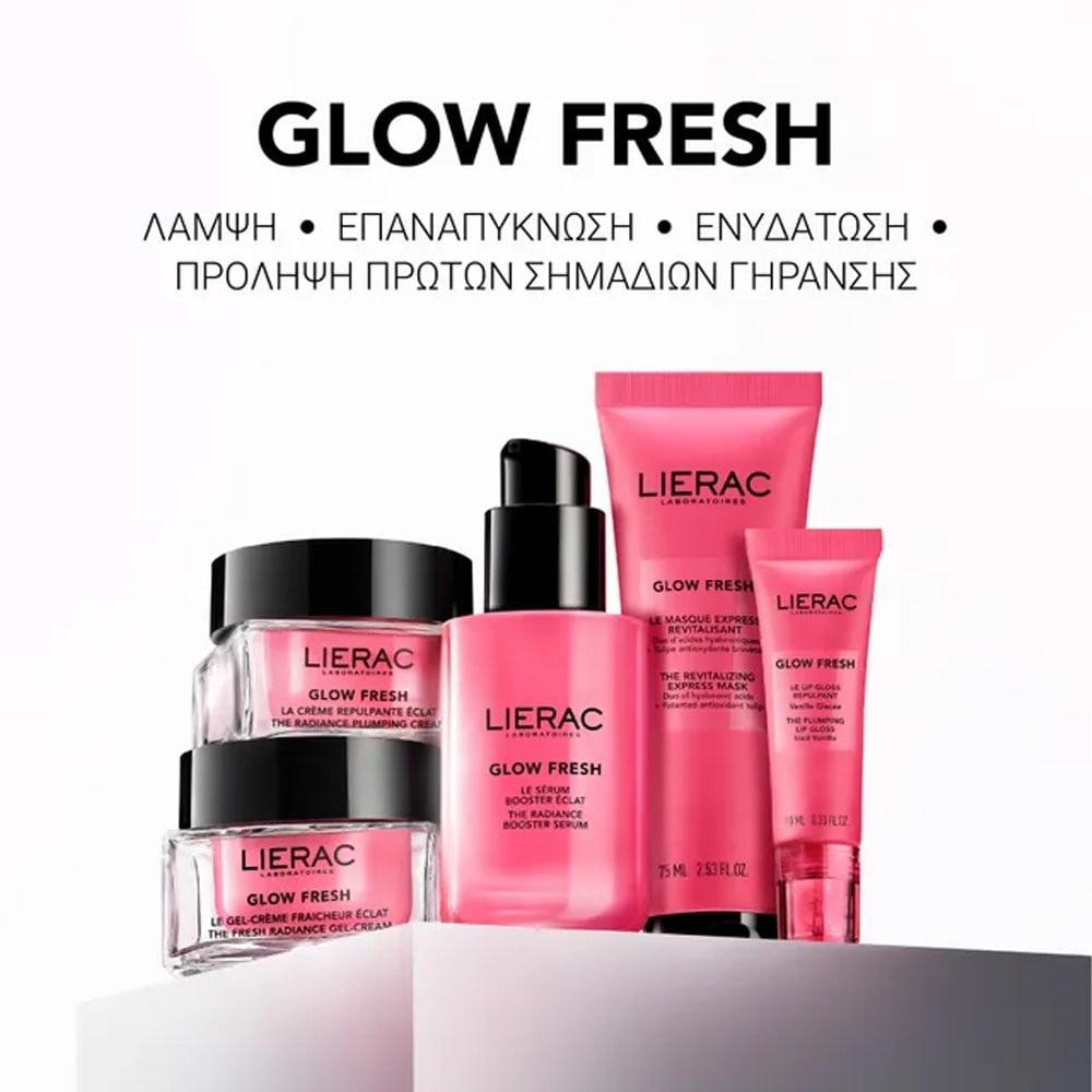 LIERAC - GLOW FRESH The Fresh Radiance Gel-Cream Ενυδάτωση για Κανονικές-Μικτές Επιδερμίδες (ανταλλακτικό) - 50ml