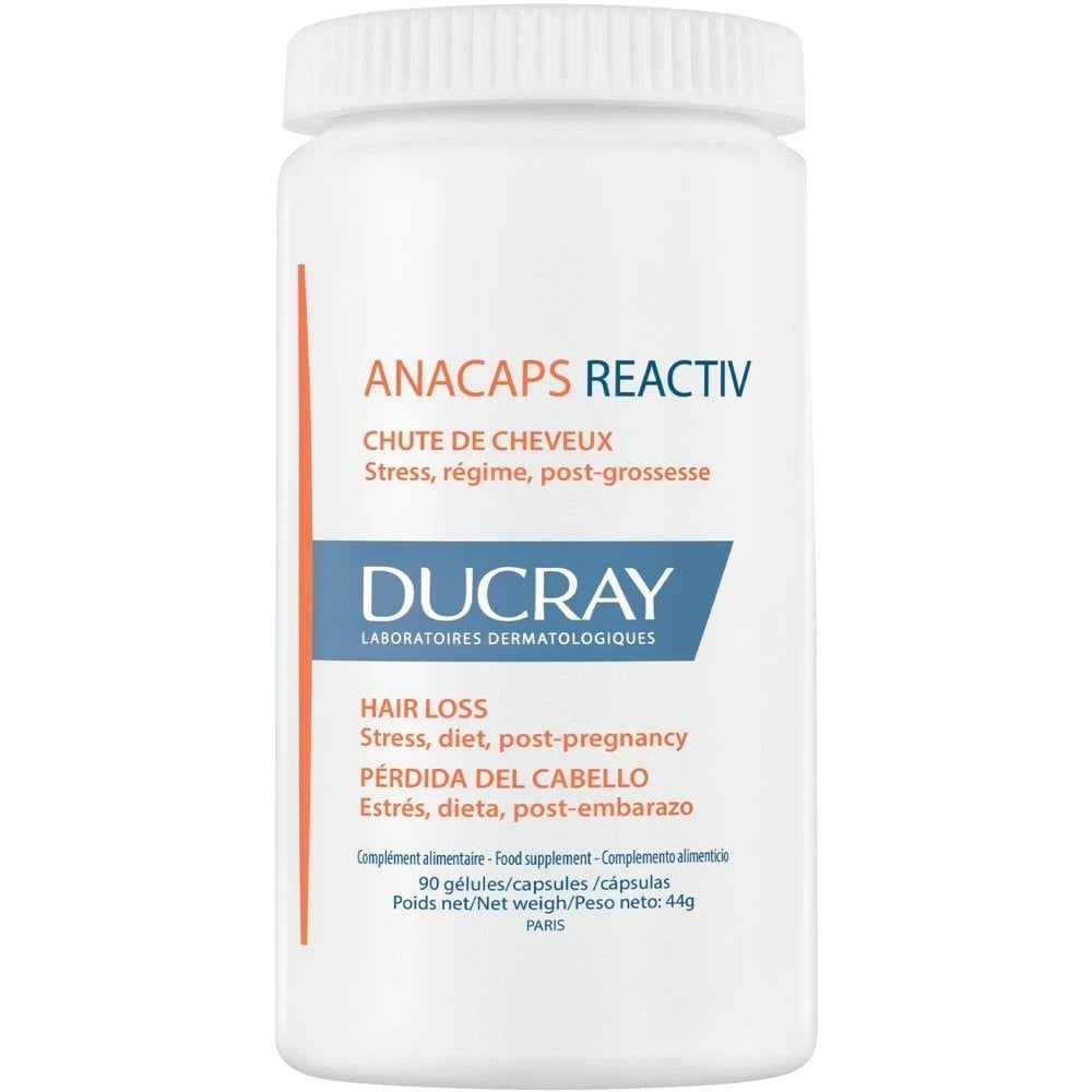 DUCRAY - PROMO PACK Anacaps Reactiv Κατά της τριχόπτωσης - 90caps & Δώρο Anaphase Shampoo - 100ml
